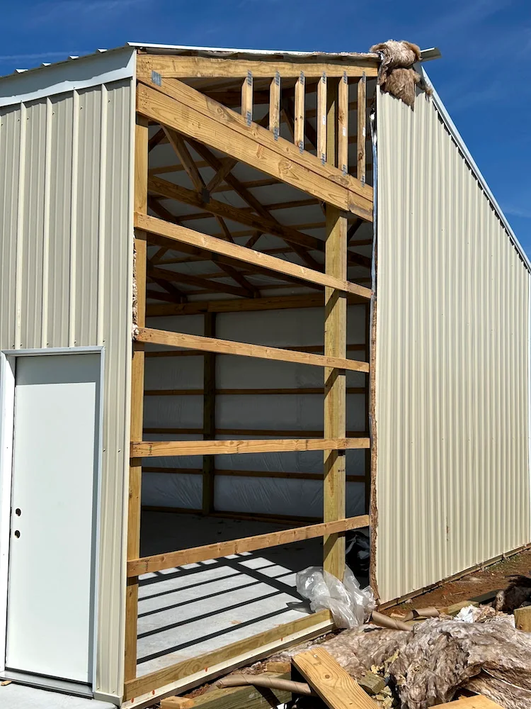 Construction and pole barn project by Herring Roofing 14 Construction and pole barn project by Herring Roofing 14