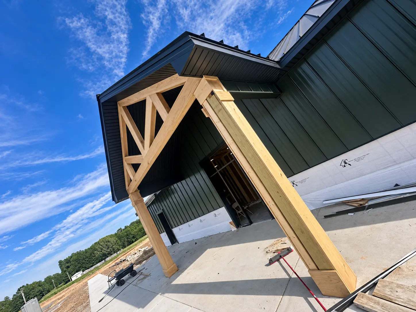 Structures built for real work. by Herring Roofing and Construction Structures built for real work. by Herring Roofing and Construction